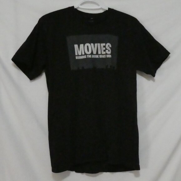 TYPE TEES | medium guys | Black Movies Ruining The Book Since 1920 Graphic Tee - Picture 2 of 13